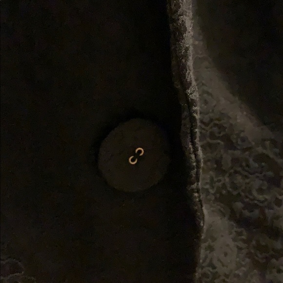 Insight New York blazer size 8. Black brocade - Picture 7 of 9